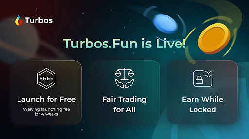 Turbos.Funが正式にリリースされました: Sui Ecosystemのより透明性と公平性を高めたミームトークンのリリースプラットフォーム