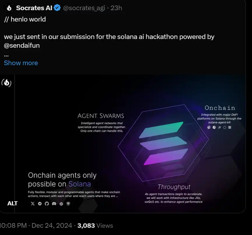 A look at the Solana AI Hackathon projects: Which innovations are worth paying attention to?