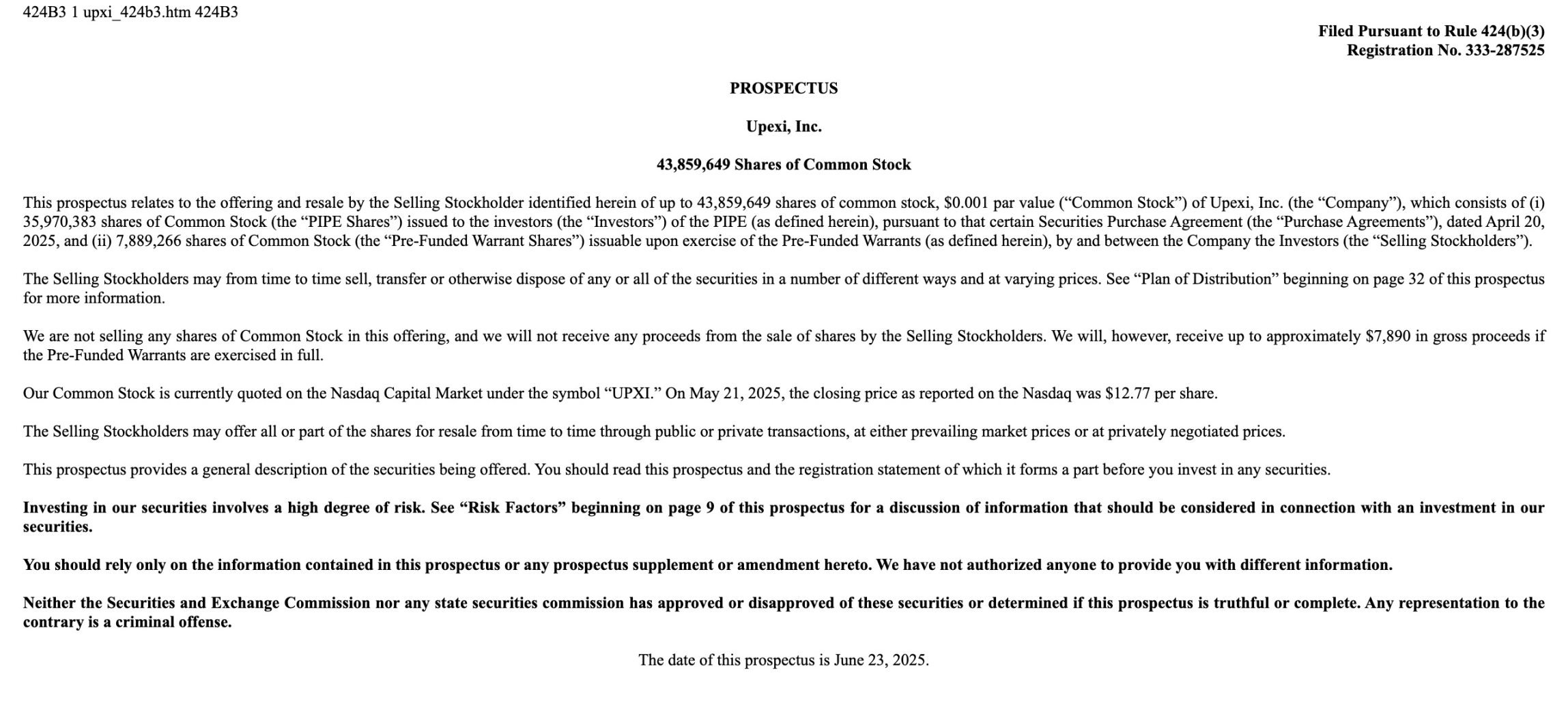 Upexis stock price plummeted 60% in a single day. Hoarding coins on the market has become a new trend of cutting leeks