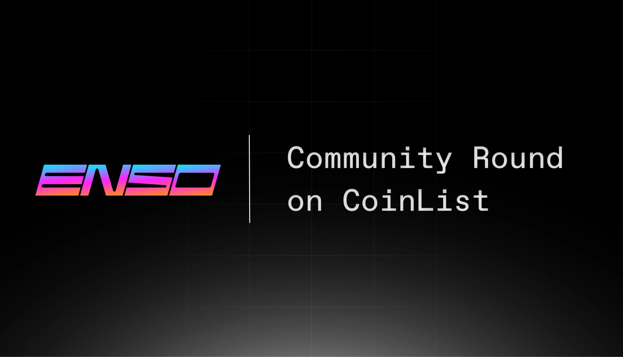 Enso announces  million community funding round on CoinList