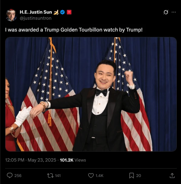 Tron merges with SRM and aims at Nasdaq. Sun Yuchens move is in the atmosphere