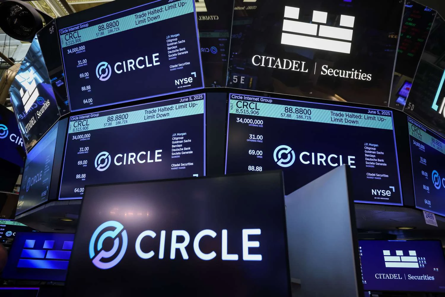 Crypto bull market, all in US stocks: Circle from to 5 in ten days