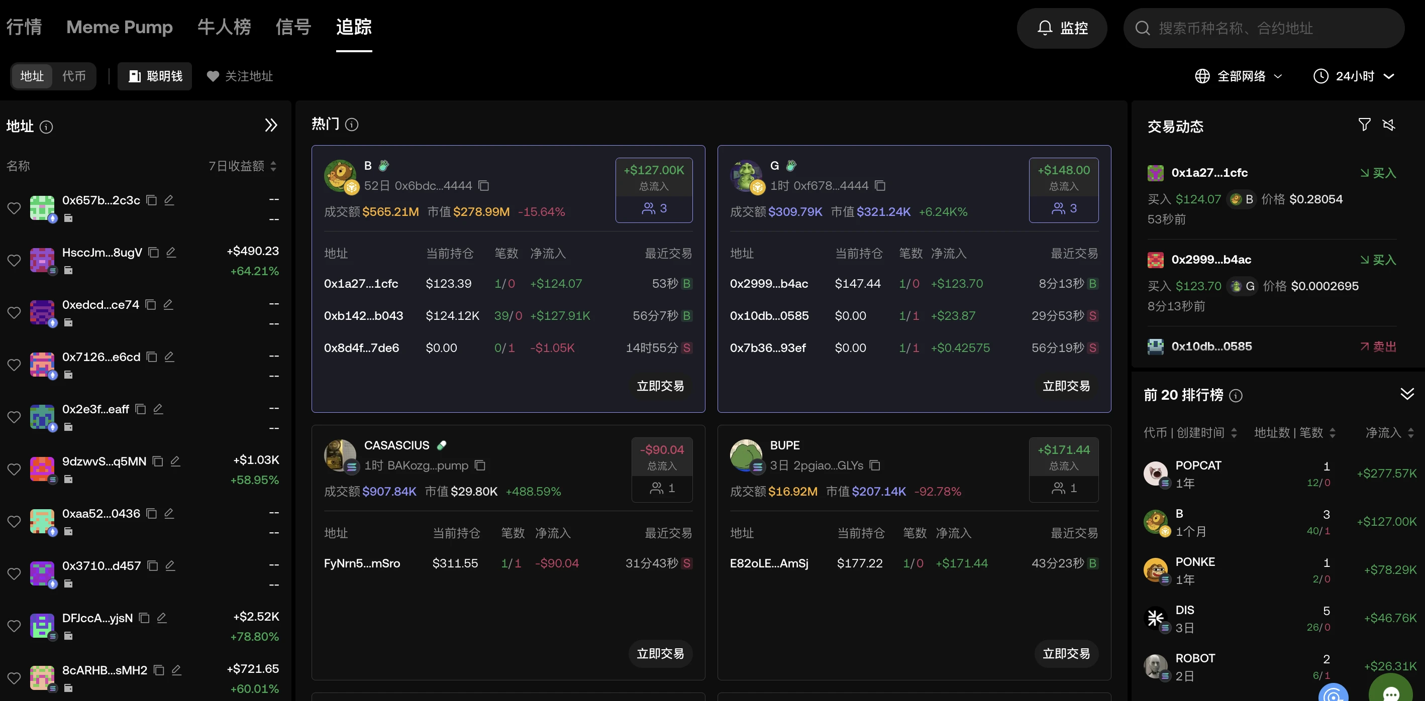 MEME Manual 01|If you can’t beat it, just follow it. OKX Wallet Tracking teaches you how to lock in high-quality address