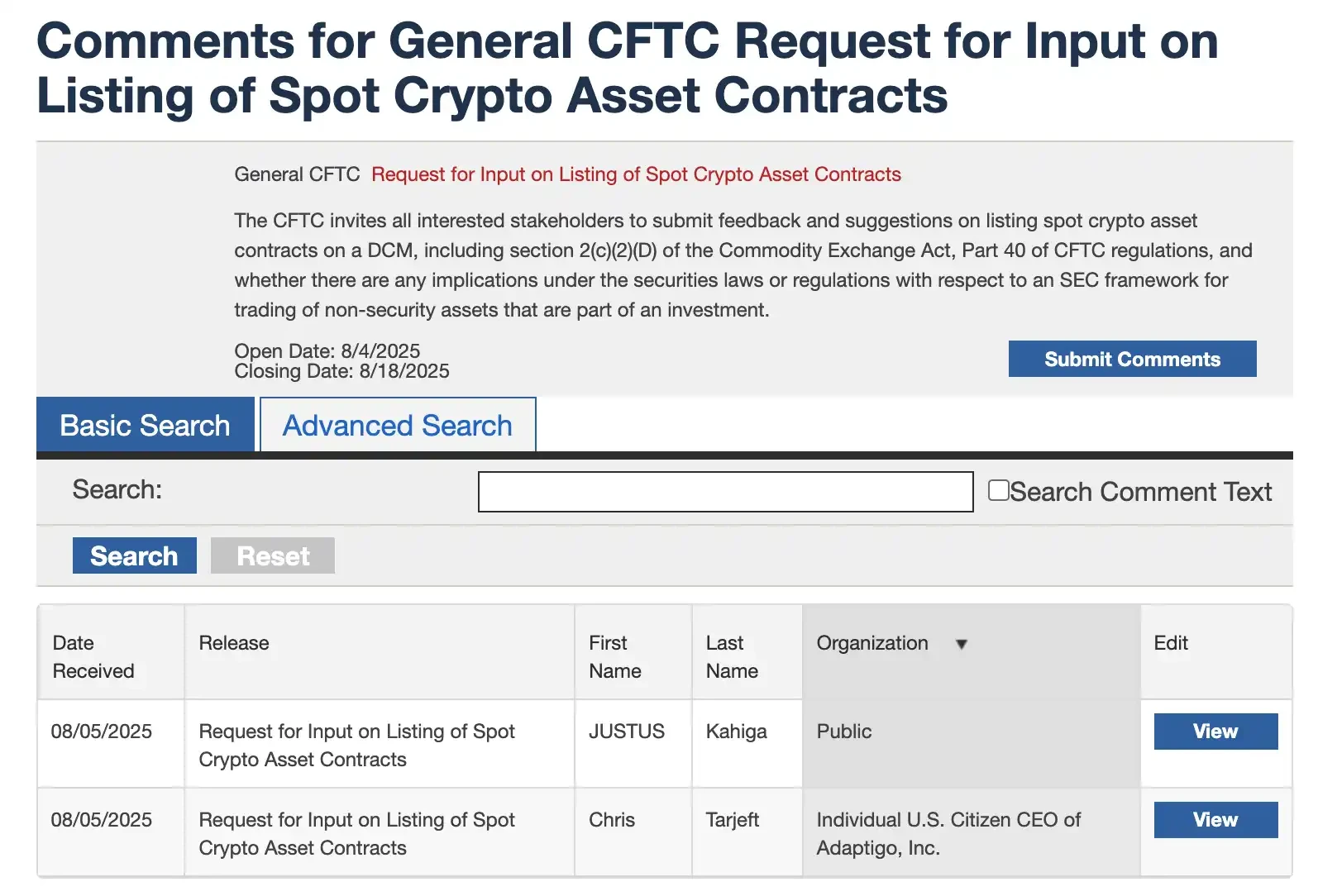 Regulatory Breakthrough: CFTC Launches 