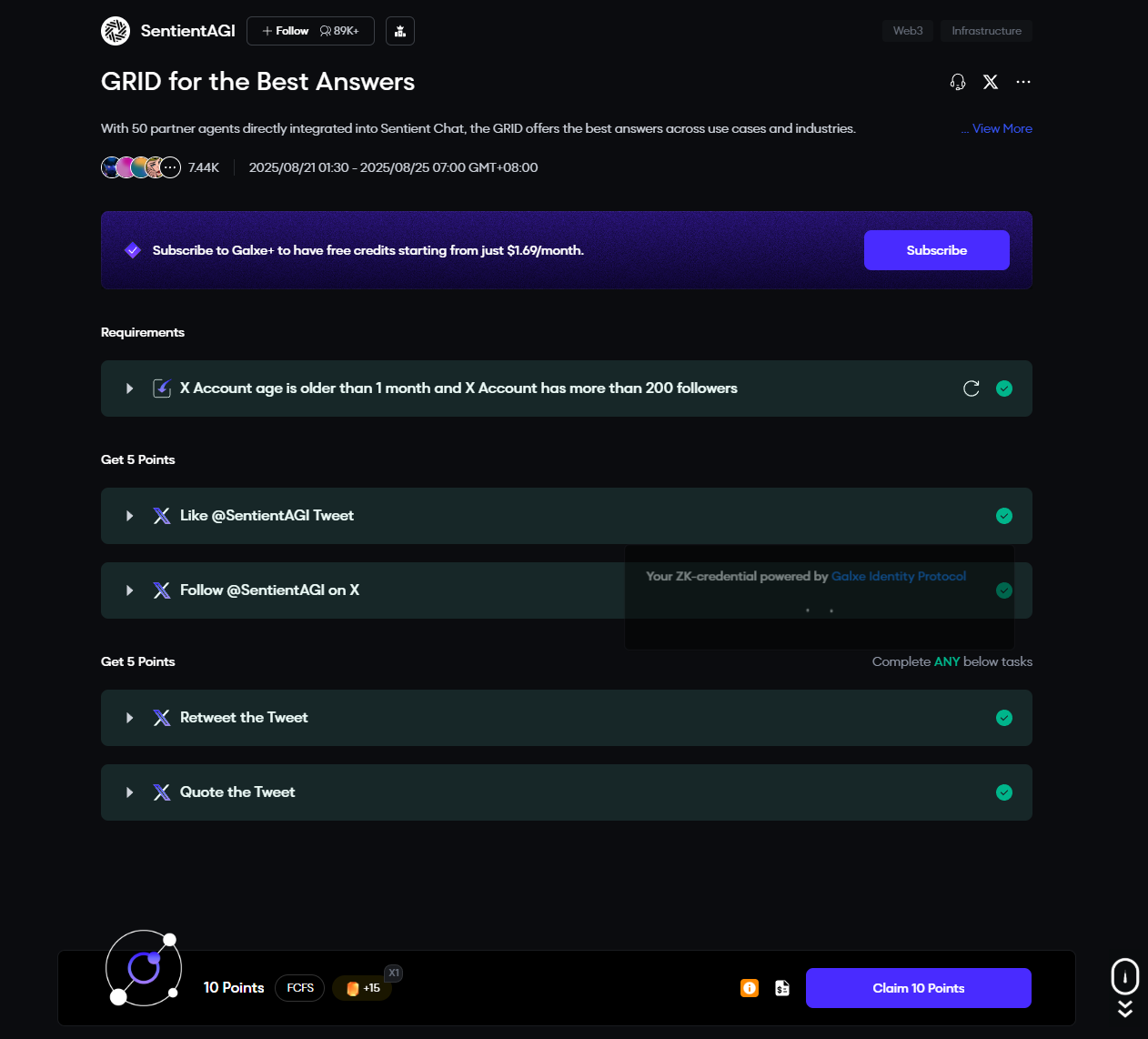 This week's featured interactive projects: Mavryk Network launches Kaito; Sentient's new Galxe quest; Zama guild questRe