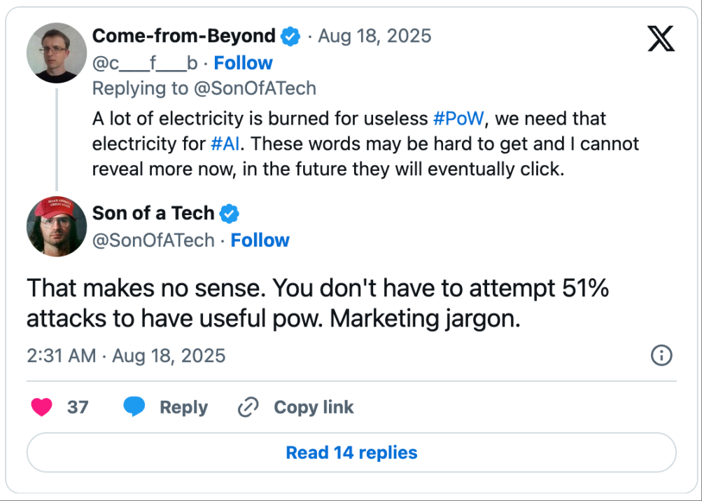 Hashrate hegemony escalates: Following the attack on Monero, Qubic targets DogecoinRecommended Articles