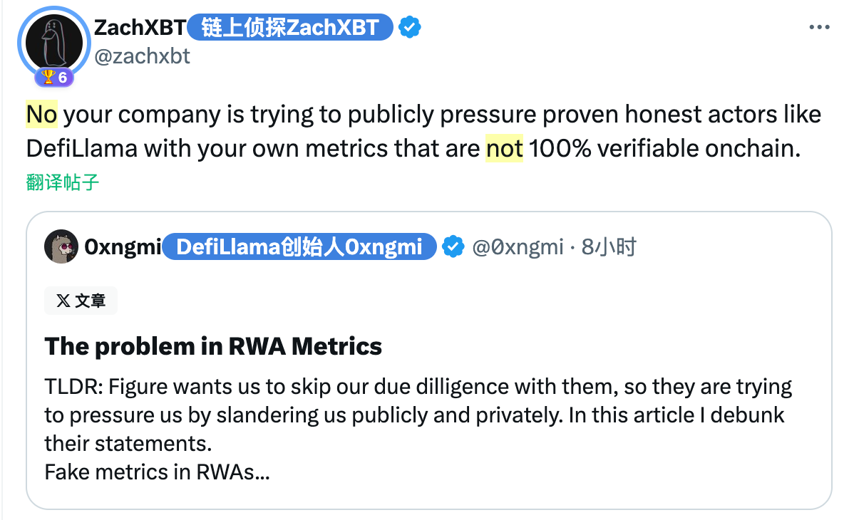 A billion false boom? Figure and DefiLlama's dispute over