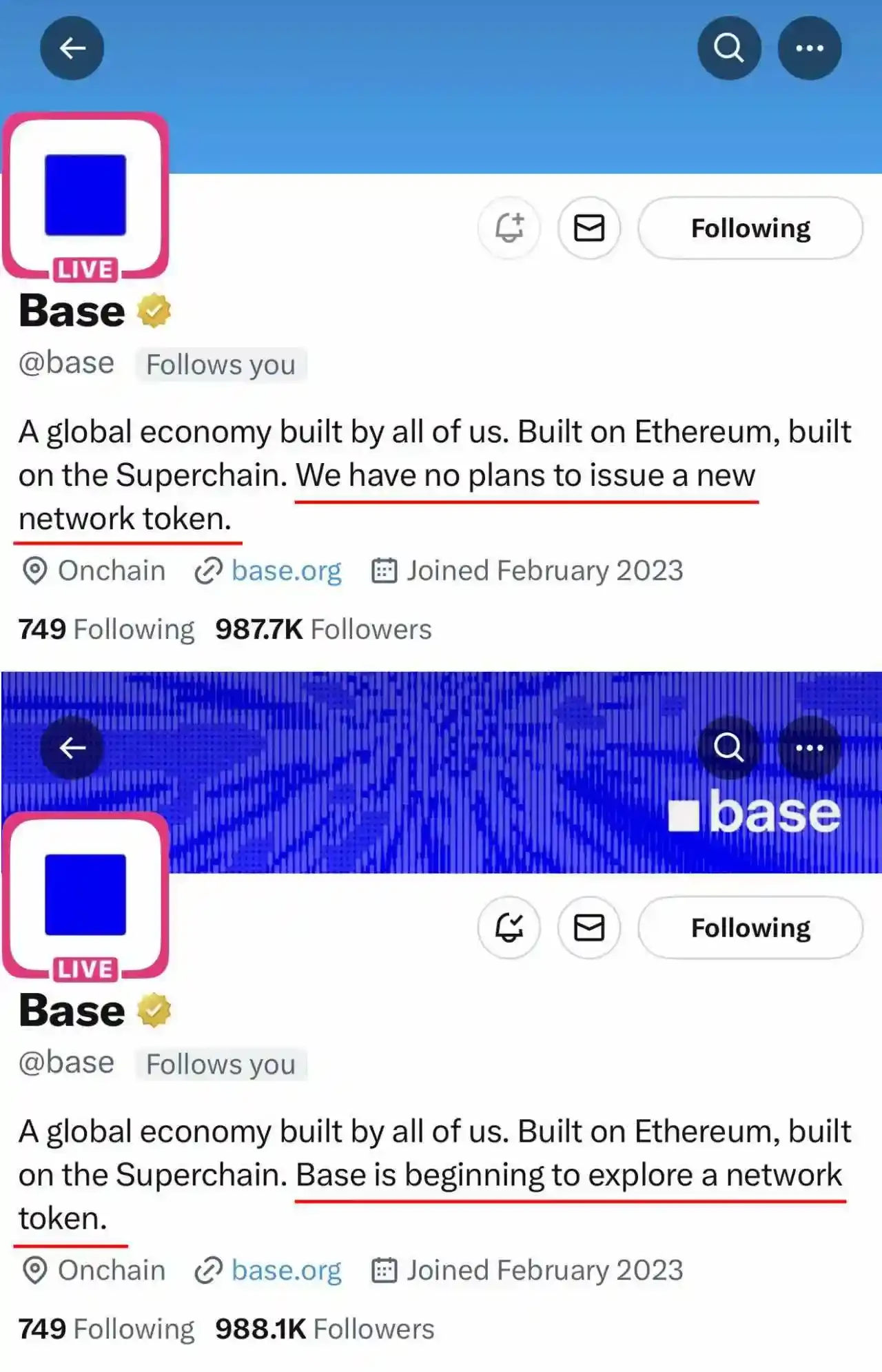 Why does Base issue coins?