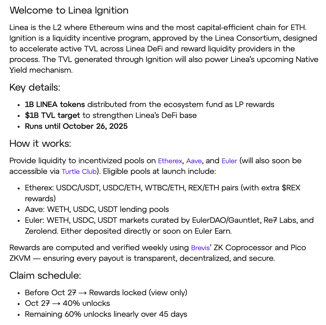 Lazy Money Management Guide | Linea Launches 1 Billion Token Liquidity Incentive; Jupiter Lend One-Click Revolving Loans