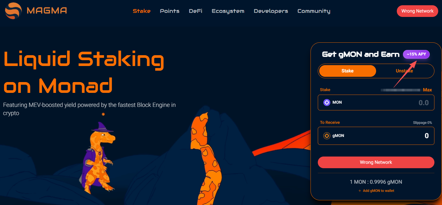 Monad mainnet launch: A glimpse into popular ecosystem projects and monetization opportunities.