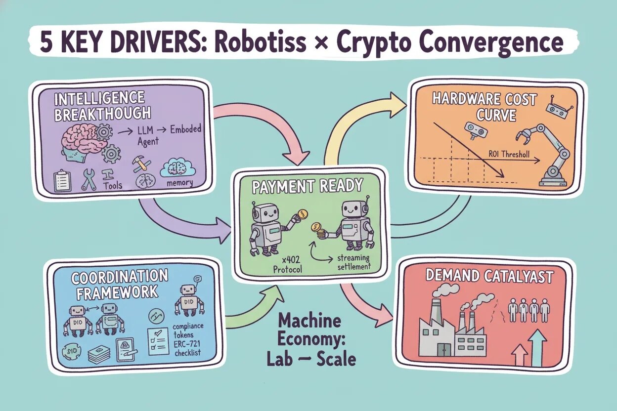 Robotics & Crypto: How will the crypto market capture value as robots begin to replace humans?