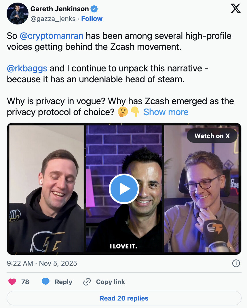 Privacy Coin Revival: Black Mirror, Zcash, and the Unseen Freedom