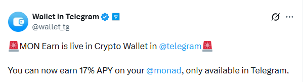 Monad mainnet launch: A glimpse into popular ecosystem projects and monetization opportunities.