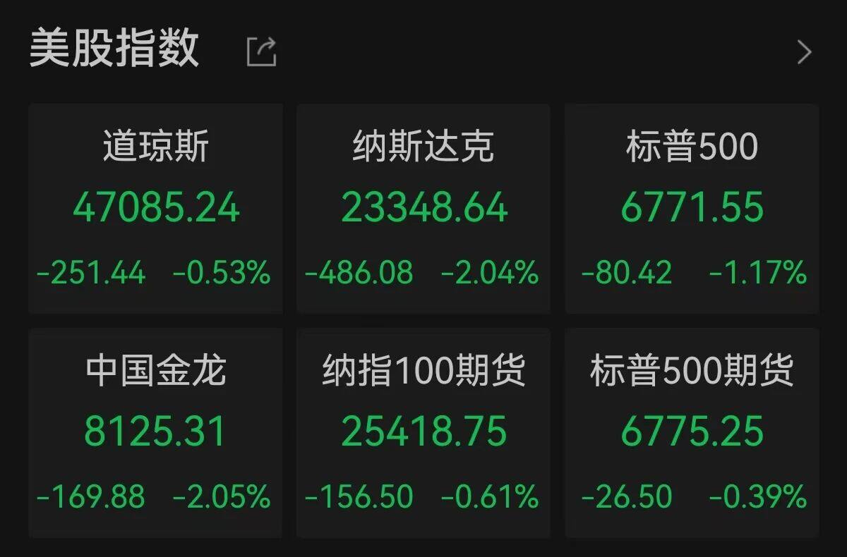 “Black Tuesday” for US retail investors: Speculative stocks and cryptocurrencies plummet under the combined pressure of earnings reports and short selling.