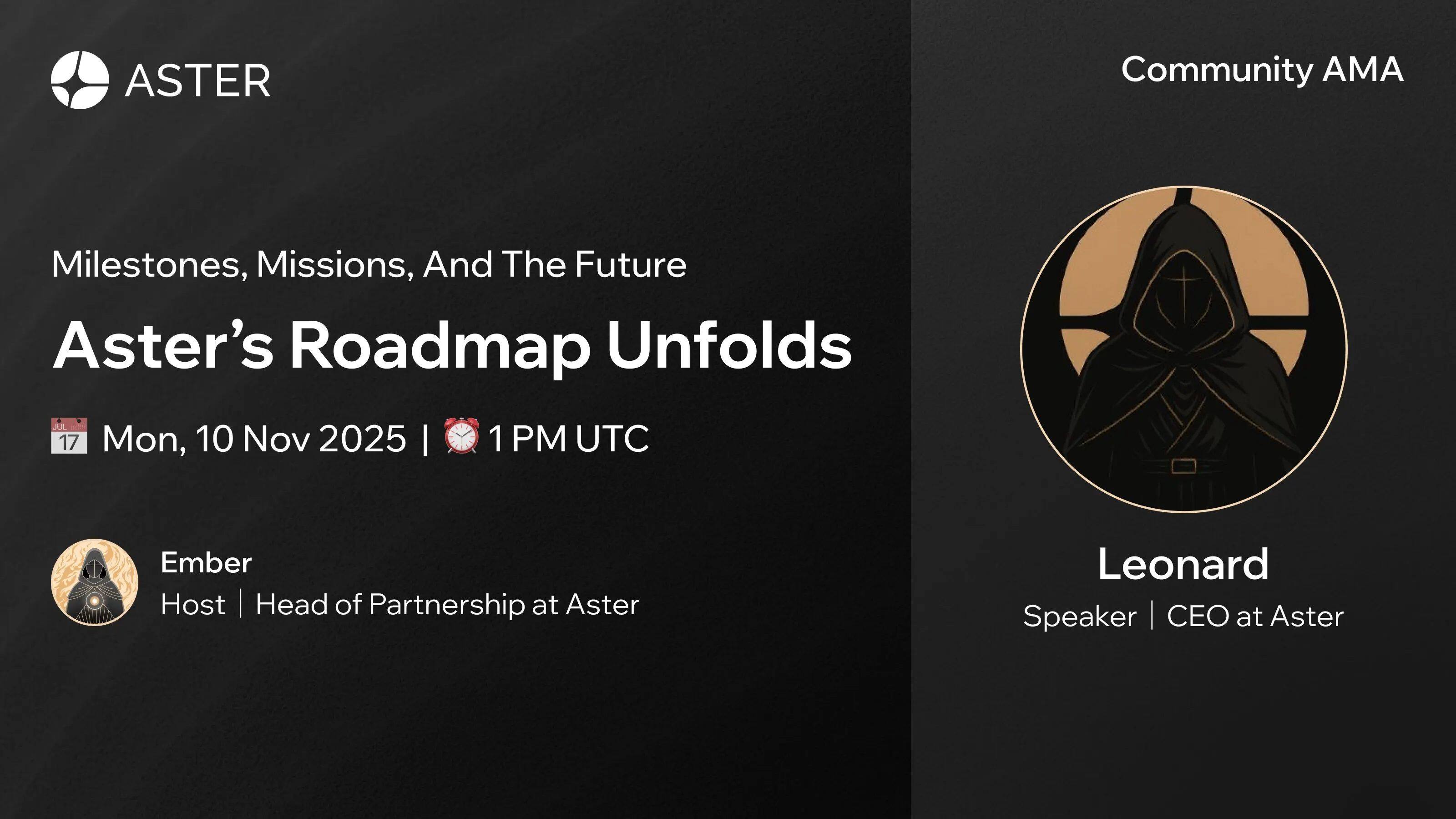 Aster CEO explains token value; staking and on-chain buybacks are coming.