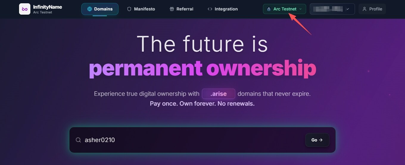 Circle's own stablecoin blockchain Arc testnet interaction guide