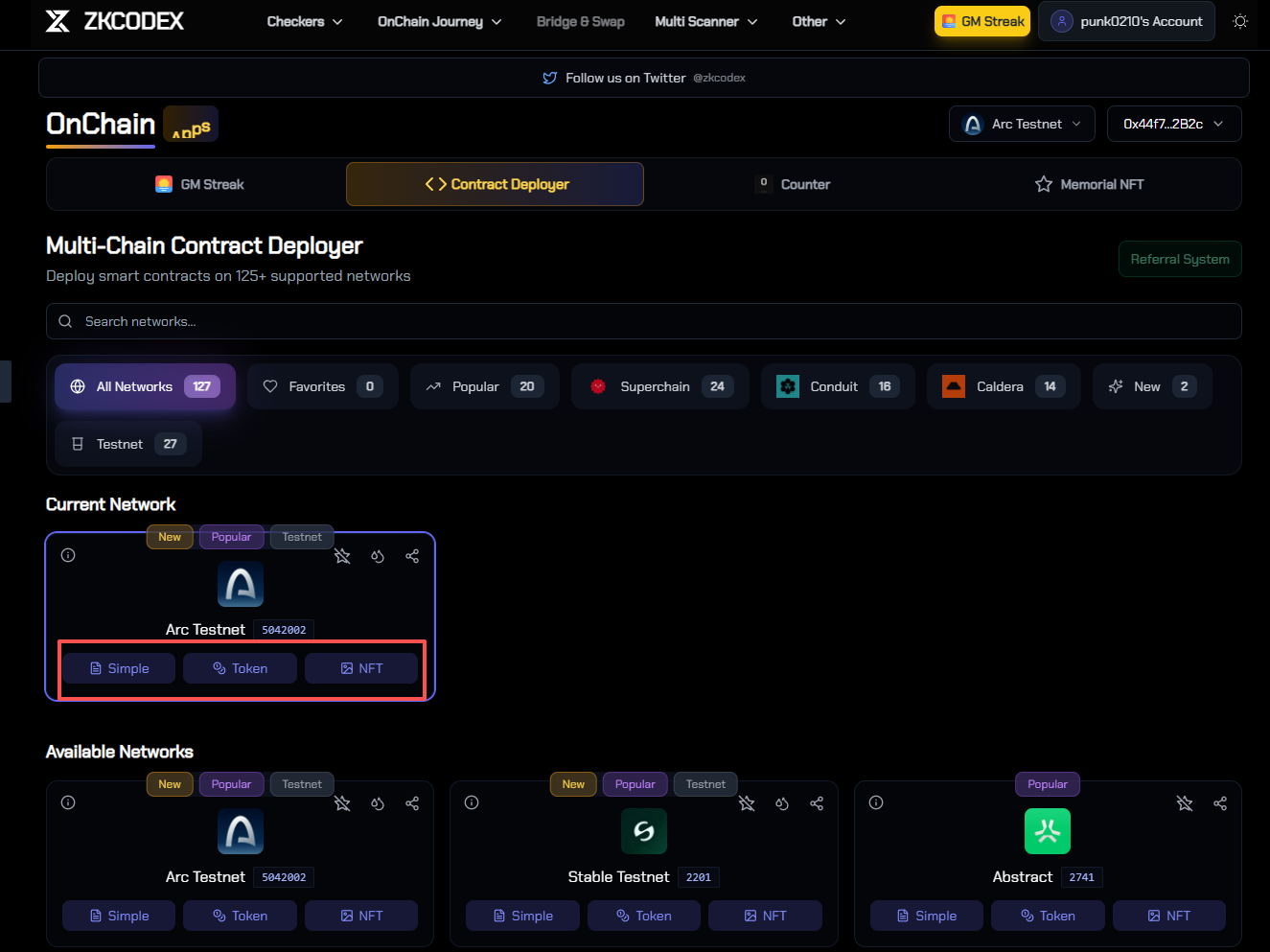 Circle's own stablecoin blockchain Arc testnet interaction guide