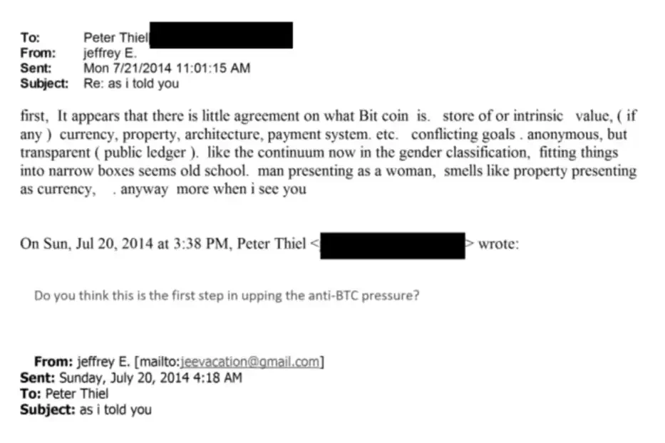 Epstein's Top-Secret Emails Exposed: Did He Communicate with Satoshi Nakamoto?