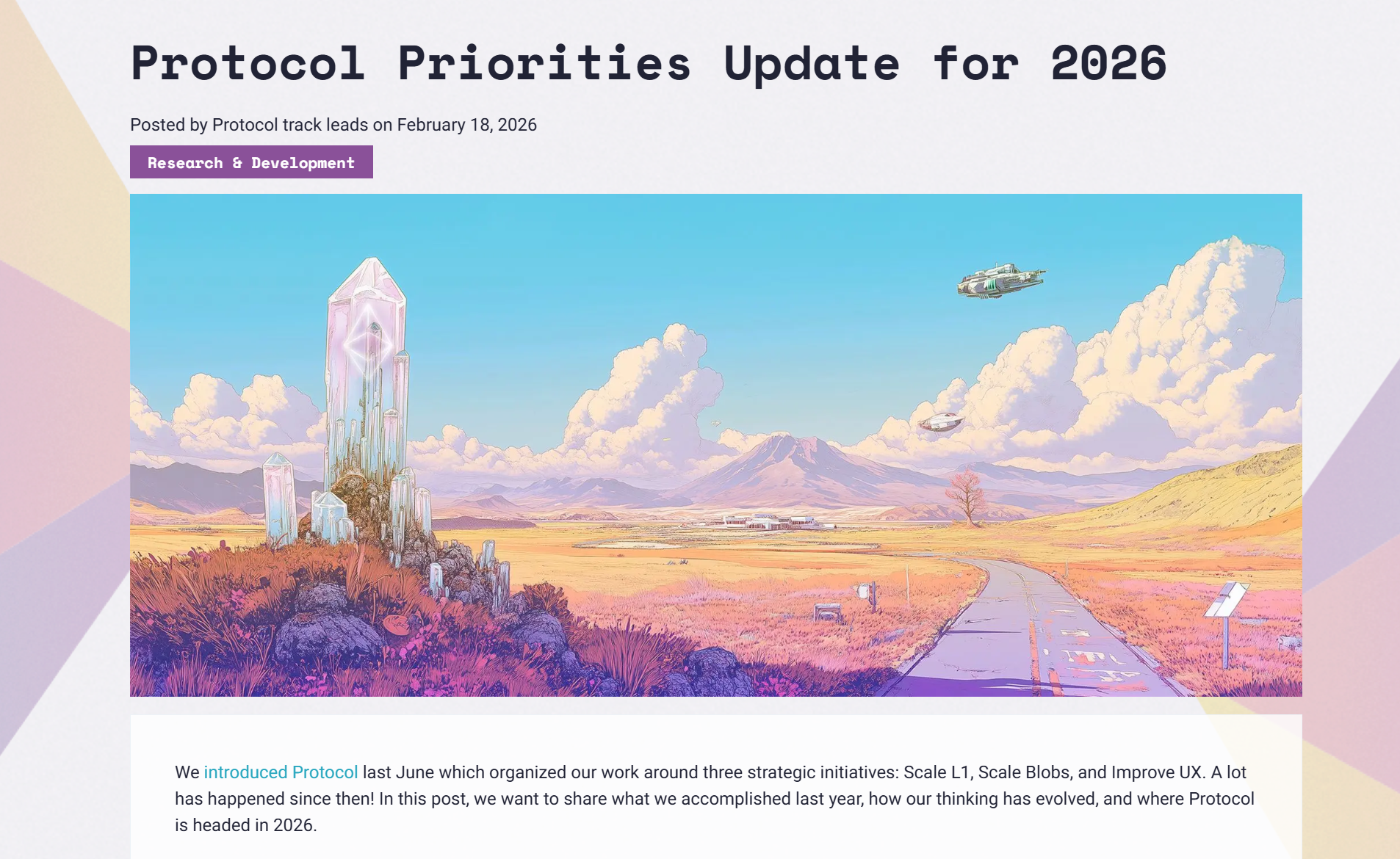 Ethereum 2026: Deciphering the EF's Latest Protocol Roadmap, Officially Entering the Era of