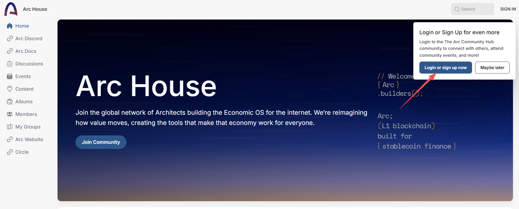 Step-by-Step Guide to Participating in Circle's Own Public Chain Arc Community Activities